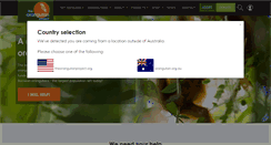 Desktop Screenshot of orangutan.org.au